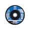 Pferd 7" x 7/8" A.H. POLIFAN Flap Disc - A SG STEELOX, Aluminum oxide, 40 Grit, Flat 62168 - alternate 3